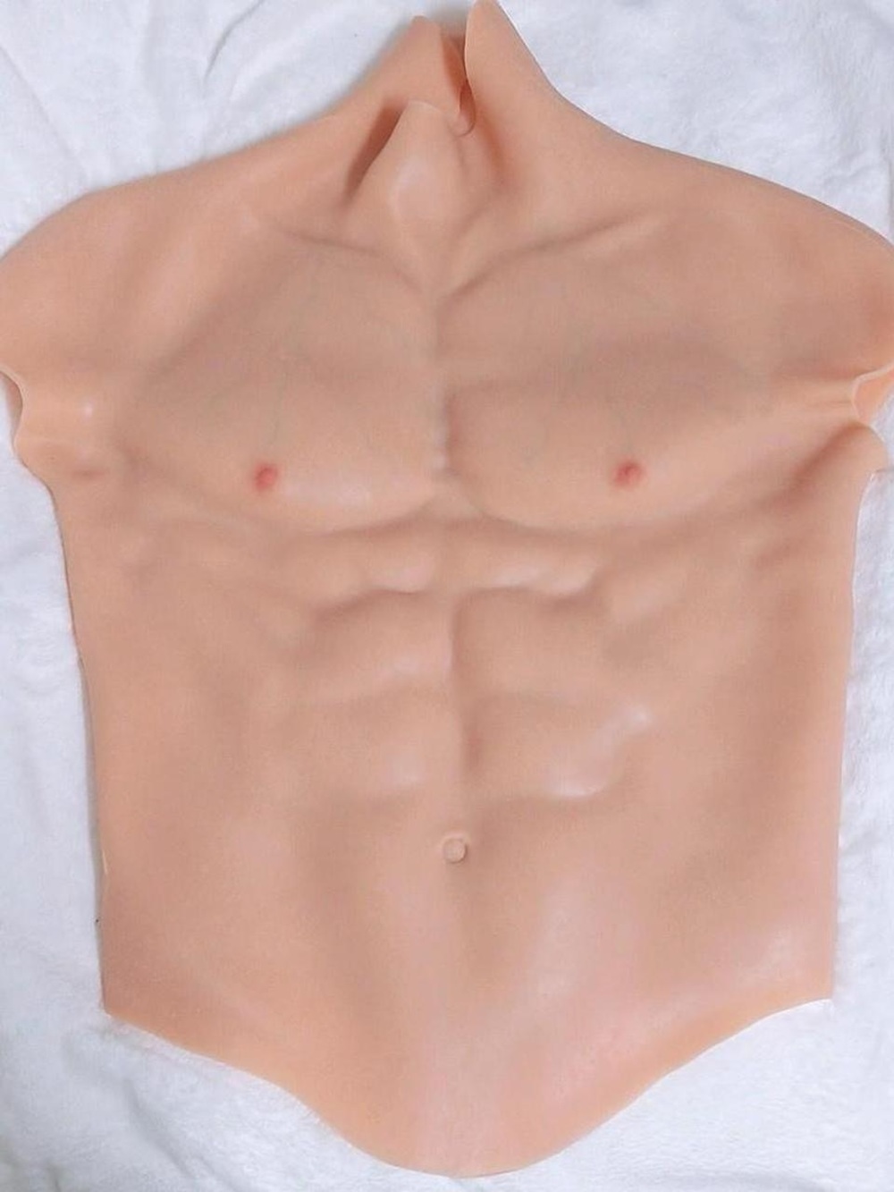 High Quality High Neck Silicone Muscle Suit